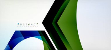 Şeffaf altıgenler geometrik şekiller soyut arkaplan