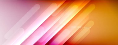 Dinamik çizgiler soyut arkaplan. Üç boyutlu gölge efektleri ve sıvı eğimleri. Modern çakışma biçimleri