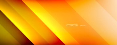 Dinamik çizgiler soyut arkaplan. Üç boyutlu gölge efektleri ve sıvı eğimleri. Modern çakışma biçimleri