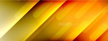 Dinamik çizgiler soyut arkaplan. Üç boyutlu gölge efektleri ve sıvı eğimleri. Modern çakışma biçimleri