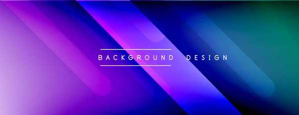 Dynamic lines abstract background. 3D shadow effects and fluid gradients. Modern overlapping forms — Stock Vector