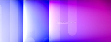 Dinamik çizgiler soyut arkaplan. Üç boyutlu gölge efektleri ve sıvı eğimleri. Modern çakışma biçimleri