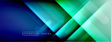 Dinamik çizgiler soyut arkaplan. Üç boyutlu gölge efektleri ve sıvı eğimleri. Modern çakışma biçimleri