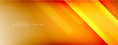 Dinamik çizgiler soyut arkaplan. Üç boyutlu gölge efektleri ve sıvı eğimleri. Modern çakışma biçimleri