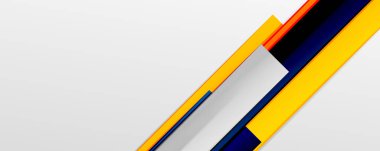 Çok renkli satır arkaplanı. İş veya teknoloji sunumları, İnternet posterleri veya web broşürü kapakları için tasarım şablonu