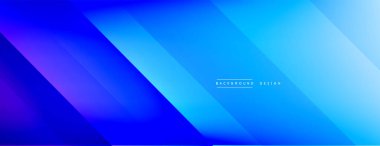 Dinamik çizgiler soyut arkaplan. Üç boyutlu gölge efektleri ve sıvı eğimleri. Modern çakışma biçimleri