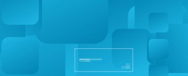 Kare şekiller geometrik soyut arkaplan. Üç boyutlu gölge efektleri ve sıvı eğimleri. Modern çakışma biçimleri