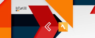 Parlak renk üçgenleri ve geometrik şekiller vektör soyut arkaplan