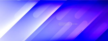 Dinamik çizgiler soyut arkaplan. Üç boyutlu gölge efektleri ve sıvı eğimleri. Modern çakışma biçimleri