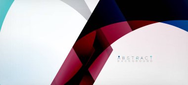 Şeffaf altıgenler geometrik şekiller soyut arkaplan