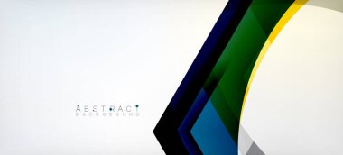 Vektör renk altıgenler geometrik soyut arkaplan