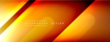 Dinamik çizgiler soyut arkaplan. Üç boyutlu gölge efektleri ve sıvı eğimleri. Modern çakışma biçimleri