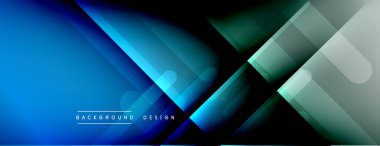 Dinamik çizgiler soyut arkaplan. Üç boyutlu gölge efektleri ve sıvı eğimleri. Modern çakışma biçimleri