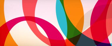 Çember geometrik şekiller, o harf tekrarlayan duvar kağıtları. İş veya teknoloji sunumları, İnternet posterleri veya web broşürü kapakları için soyut arkaplan