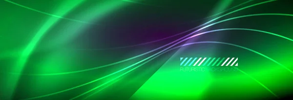 Neon dinamikus gerendák vektor elvont tapéta háttér. Tapéta háttér, üzleti vagy technológiai bemutatók tervezési sablonjai, internetes plakátok vagy webes brosúrák — Stock Vector