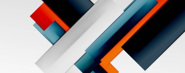 Çok renkli satır arkaplanı. İş veya teknoloji sunumları, İnternet posterleri veya web broşürü kapakları için tasarım şablonu