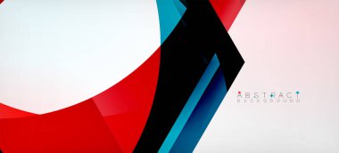 Şeffaf altıgenler geometrik şekiller soyut arkaplan