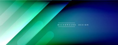 Dinamik çizgiler soyut arkaplan. Üç boyutlu gölge efektleri ve sıvı eğimleri. Modern çakışma biçimleri