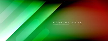 Dinamik çizgiler soyut arkaplan. Üç boyutlu gölge efektleri ve sıvı eğimleri. Modern çakışma biçimleri