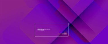 Kare şekiller geometrik soyut arkaplan. Üç boyutlu gölge efektleri ve sıvı eğimleri. Modern çakışma biçimleri