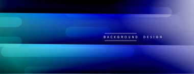 Dinamik çizgiler soyut arkaplan. Üç boyutlu gölge efektleri ve sıvı eğimleri. Modern çakışma biçimleri