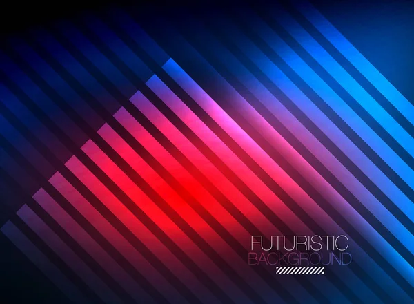 Abstract Background Red Blue Glowing Straight Lines, Abstract