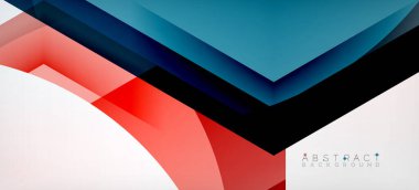 Şeffaf altıgenler geometrik şekiller soyut arkaplan