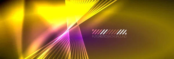 stock vector Neon dynamic beams vector abstract wallpaper background. Wallpaper background, design templates for business or technology presentations, internet posters or web brochure covers