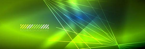 Neon dynamiska balkar vektor abstrakt tapet bakgrund. Bakgrund, formgivningsmallar för affärs- eller teknikpresentationer, internetaffischer eller webbbroschyromslag — Stock vektor