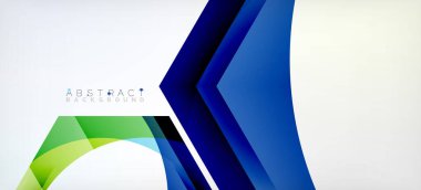 Şeffaf altıgenler geometrik şekiller soyut arkaplan