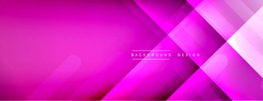 Dinamik çizgiler soyut arkaplan. Üç boyutlu gölge efektleri ve sıvı eğimleri. Modern çakışma biçimleri