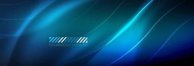 Neon dinamik ışınlar vektör soyut duvar kağıdı arka planı. Duvar kağıdı arkaplanı, iş ve teknoloji sunumları için tasarım şablonları, İnternet posterleri veya web broşürü kapakları