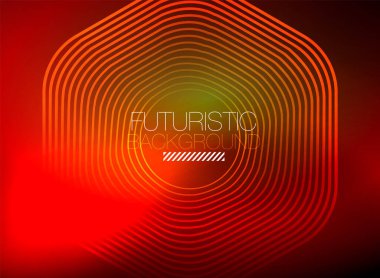 Neon rengi kare çizgileri soyut arkaplan. Parlak sihirli enerji ve hareket konsepti, vektör soyut duvar kağıdı arkaplanı