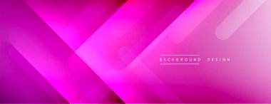 Dinamik çizgiler soyut arkaplan. Üç boyutlu gölge efektleri ve sıvı eğimleri. Modern çakışma biçimleri