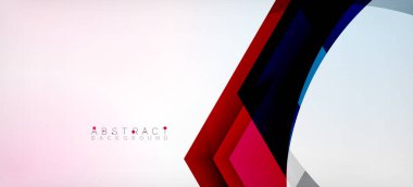 Vektör renk altıgenler geometrik soyut arkaplan