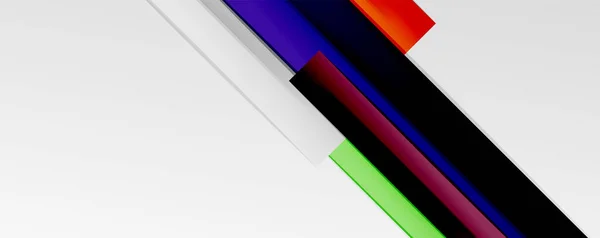 Farbe abstrakte Linien trendige geometrische Hintergrund für Unternehmen oder Technologie-Präsentation, Internet-Poster oder Web-Broschüre Cover, Tapete — Stockvektor