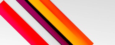 İş veya teknoloji sunumu, İnternet posteri veya web broşürü kapağı, duvar kağıdı kapağı için renk soyut geometrik arkaplan