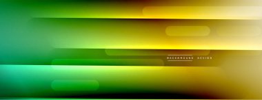 Dinamik çizgiler soyut arkaplan. Üç boyutlu gölge efektleri ve sıvı eğimleri. Modern çakışma biçimleri