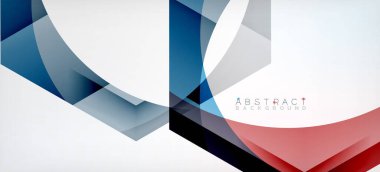 Vektör renk altıgenler geometrik soyut arkaplan