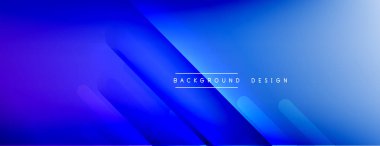 Dinamik çizgiler soyut arkaplan. Üç boyutlu gölge efektleri ve sıvı eğimleri. Modern çakışma biçimleri