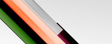 İş veya teknoloji sunumu, İnternet posteri veya web broşürü kapağı, duvar kağıdı kapağı için renk soyut geometrik arkaplan