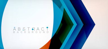 Vektör renk altıgenler geometrik soyut arkaplan