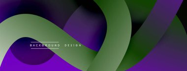 Soyut kesişen çizgiler ve eğimli geometrik arkaplan