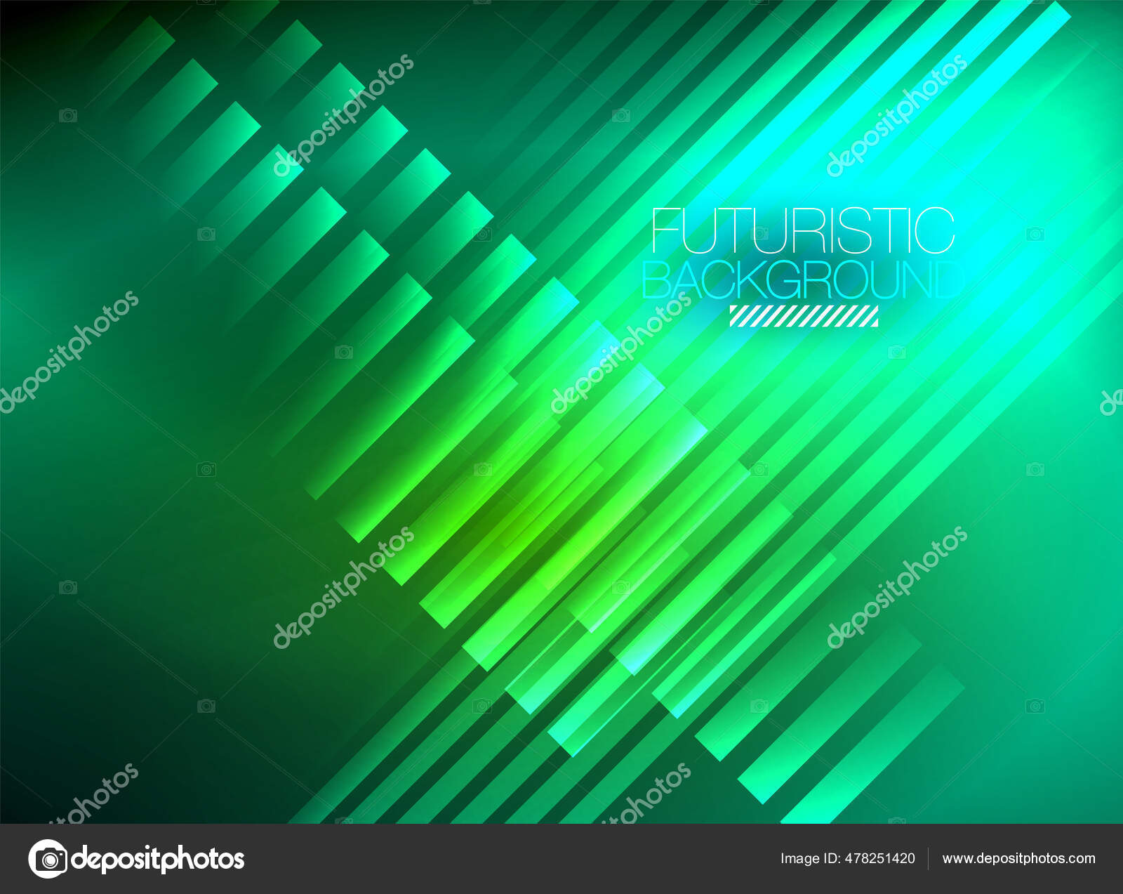 明るいネオンカラーのテクノ抽象的な背景、暗い背景の輝くネオンライン ストックベクター ©akomov 478251420, image size:1600x1273