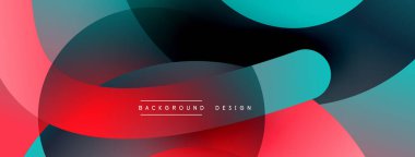 Soyut kesişen çizgiler ve eğimli geometrik arkaplan