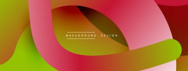 Soyut kesişen çizgiler ve eğimli geometrik arkaplan