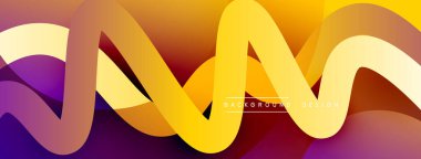 Soyut kesişen çizgiler ve eğimli geometrik arkaplan