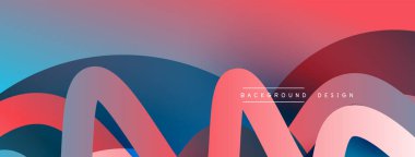 Soyut kesişen çizgiler ve eğimli geometrik arkaplan