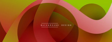 Soyut kesişen çizgiler ve eğimli geometrik arkaplan