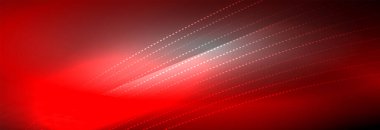 Parlak ışık dalga çizgisi parçacıkları olan parlak bir arkaplan. Duvar kağıdı arkaplanı, iş ve teknoloji sunumları için tasarım şablonları, İnternet posterleri veya web broşürü kapakları